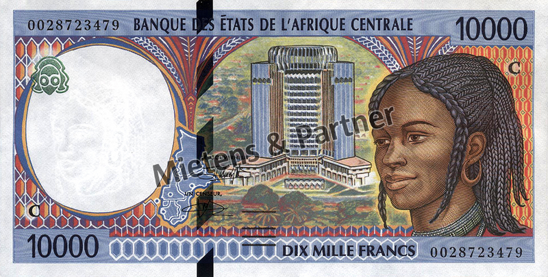 Kongo (Republik) 10.000 Francs (50479)