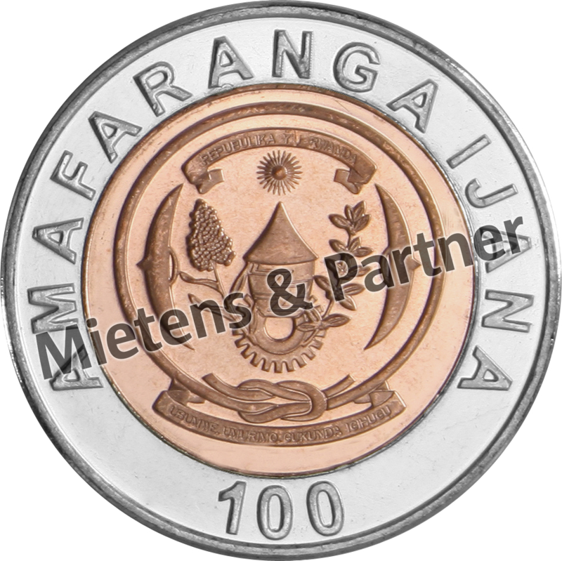 Ruanda (Republik) 100 Francs (10167)