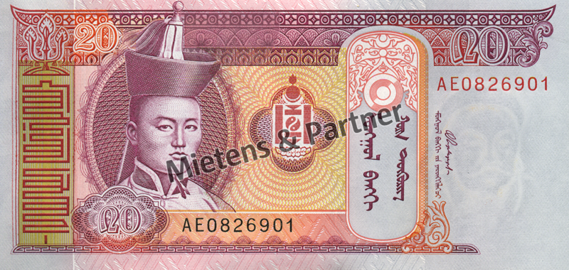 Mongolei (Parlamentarische Republik) 20 Tögrög (05474)