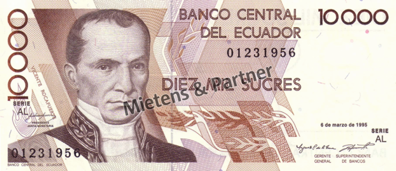 Ecuador (Republik) 10.000 Sucres (04650)