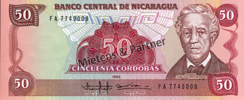 Nicaragua (Republik) 50 Cordobas (04249)