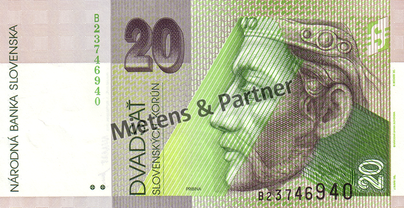 Slowakei (Parlamentarische Republik) 20 Korun (02545)