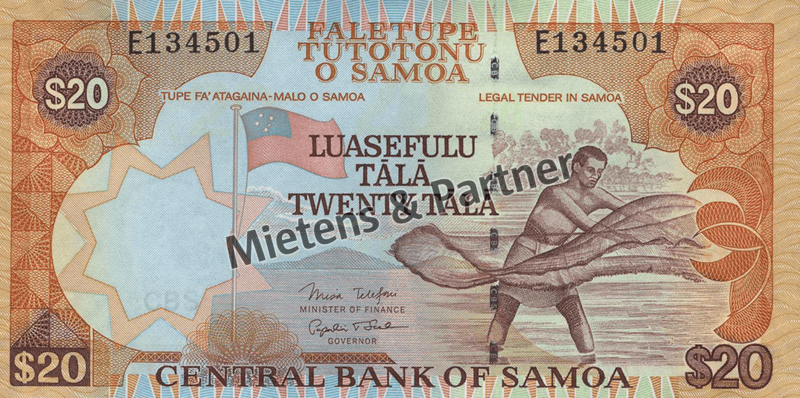Samoa (Unabhängiger Staat) 20 Tala (29502)