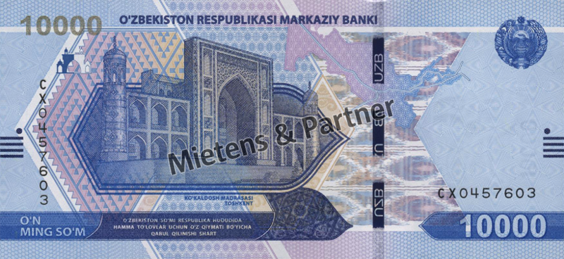 Usbekistan (Republik) 10.000 Som (62156)
