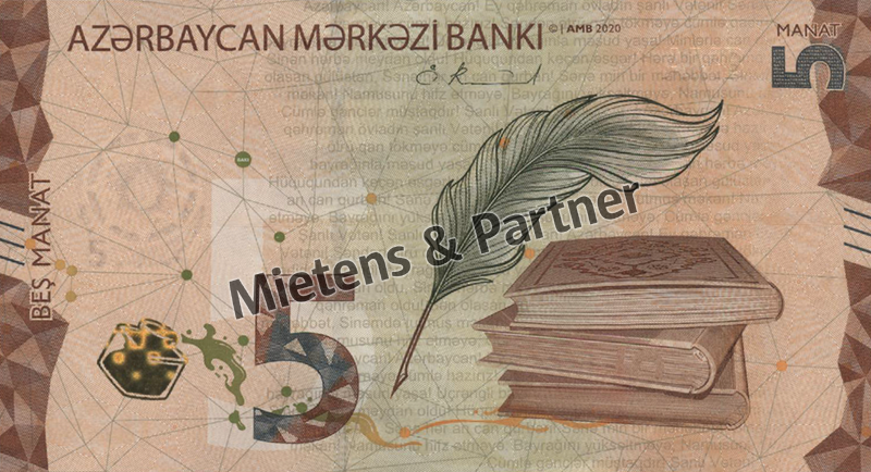 Aserbaidschan (Republik) 5 Manat (62187)