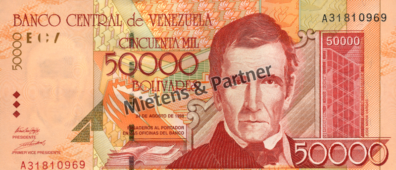 Venezuela (Republik) 50.000 Bolivares (04602)