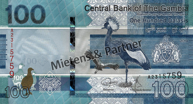 Gambia (Republik) 100 Dalasis (57103)