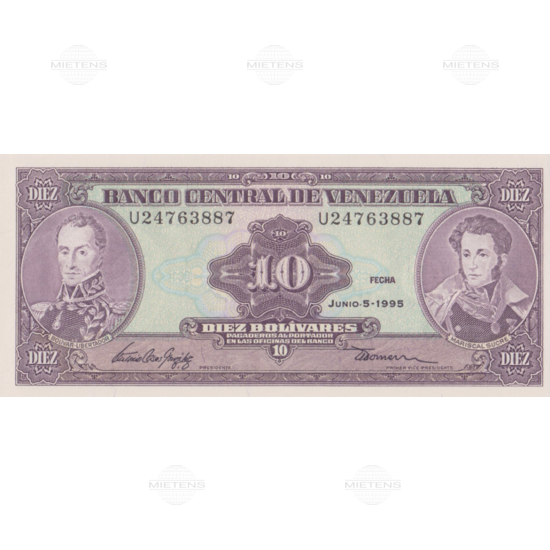 Venezuela (Republik) 10 Bolivares (32035)