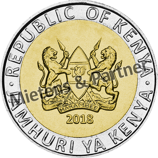 Kenia (Republik) 5 Shillings (56983)