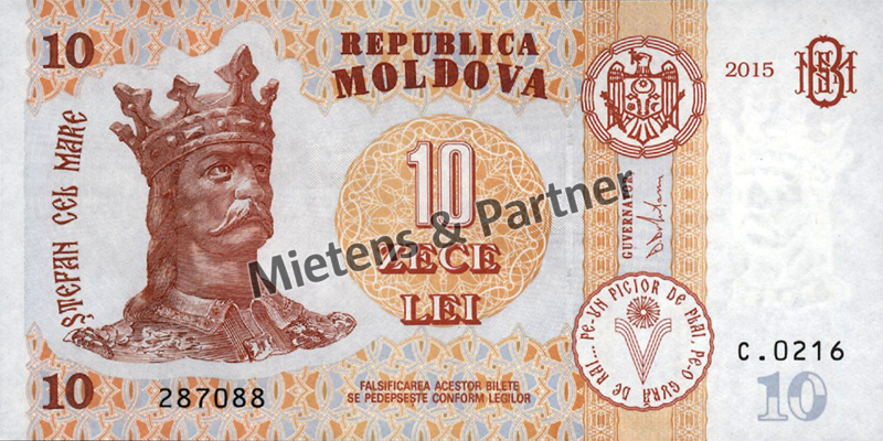 Moldawien (Republik) 10 Lei (58484)