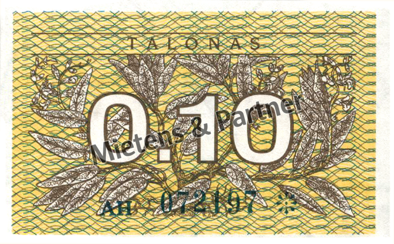 Litauen (Parlamentarische Republik) 0.10 Talonas (46555)