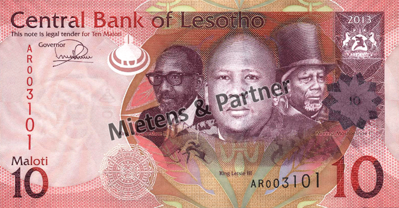 Lesotho (Königreich) 10 Maloti (46559)