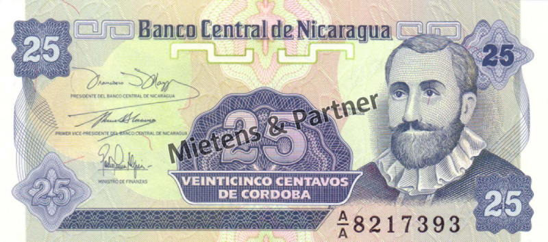 Nicaragua (Republik) 25 Centavos (04224)