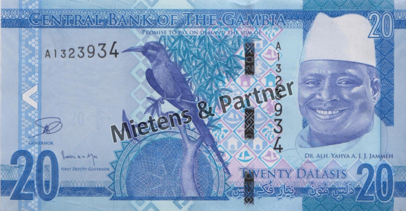 Gambia (Republik) 20 Dalasis (41370)