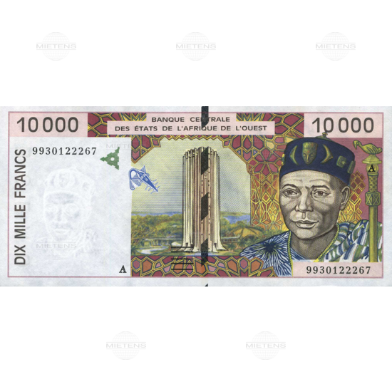 Westafrikanische Staaten (Währungsraum) 10.000 Francs (29883)