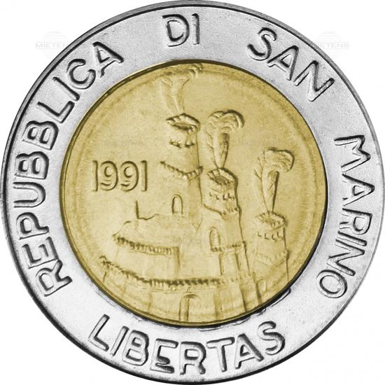 San Marino (Republik) 500 Lire (08675)