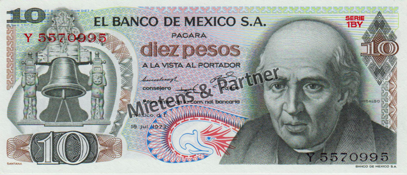 Mexiko (Bundesrepublik) 10 Pesos (04058)