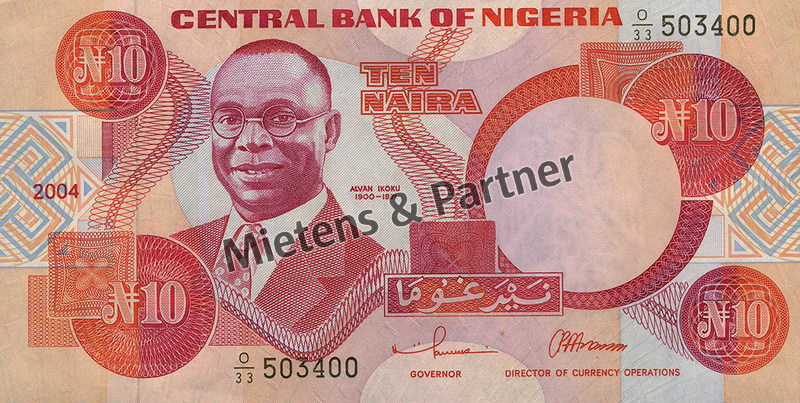 Nigeria (Bundesrepublik) 10 Naira (03351)