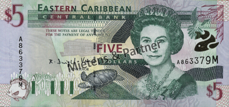 Montserrat (Britisches Überseegebiet) 5 Dollars (03996)