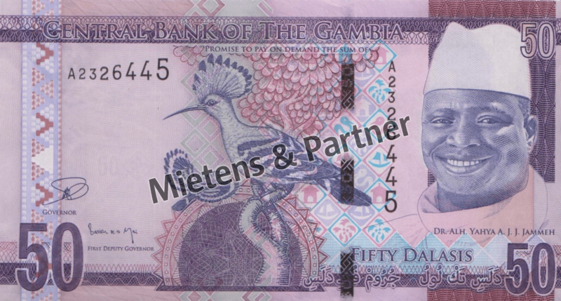 Gambia (Republik) 50 Dalasis (41371)