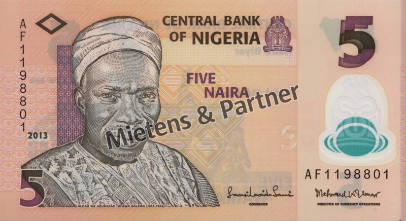 Nigeria (Bundesrepublik) 5 Naira (36415)