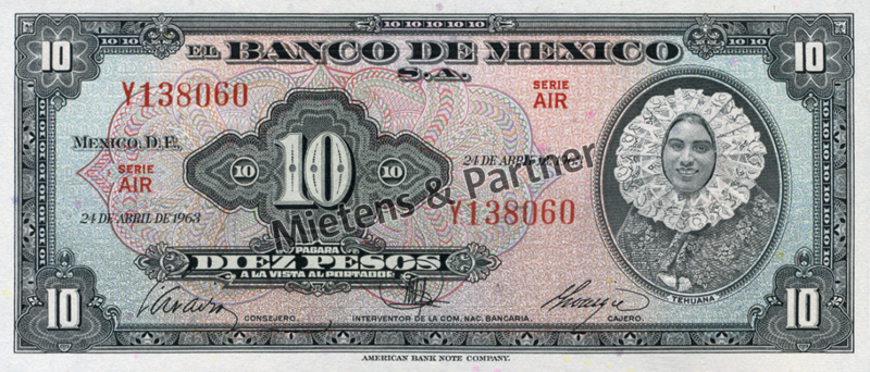 Mexiko (Bundesrepublik) 10 Pesos (33290)