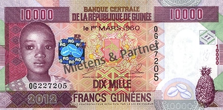 Guinea (Republik) 10.000 Francs (29790)