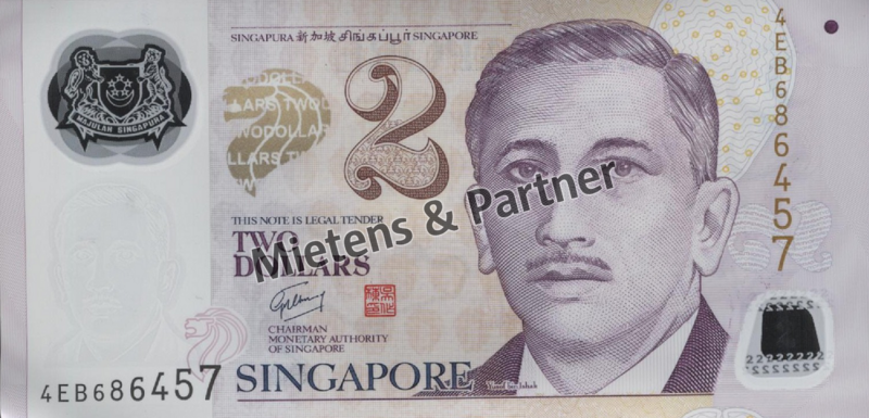 Singapur (Republik) 2 Dollars (27694)