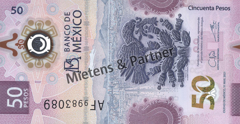 Mexiko (Bundesrepublik) 50 Pesos (62428)