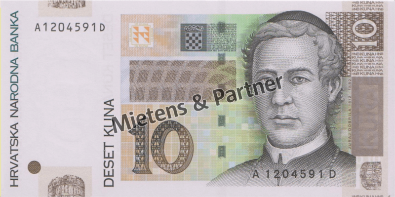 Kroatien (Parlamentarische Republik) 10 Kuna (03057)