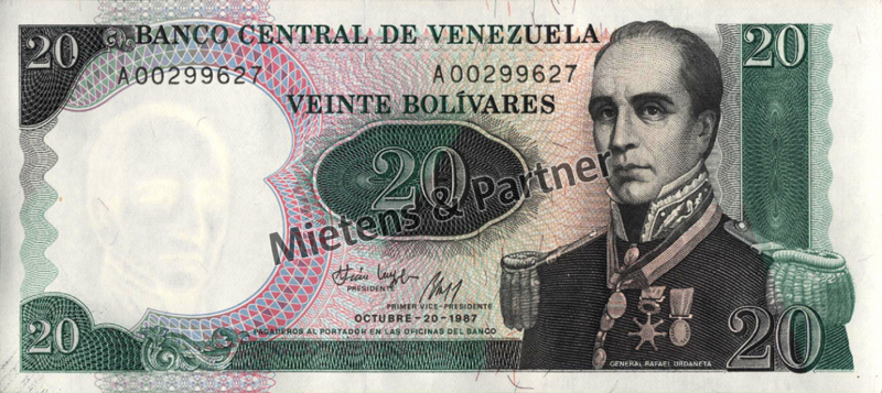 Venezuela (Republik) 20 Bolivares (49880)