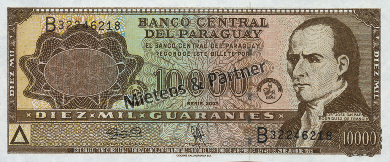 Paraguay (Republik) 10.000 Guaranies (04796)