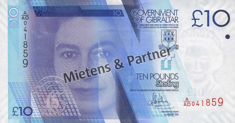 Gibraltar (Britisches Überseegebiet) 10 Pounds (64901)