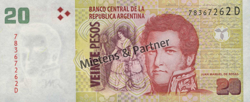 Argentinien (Republik) 20 Pesos (45138)