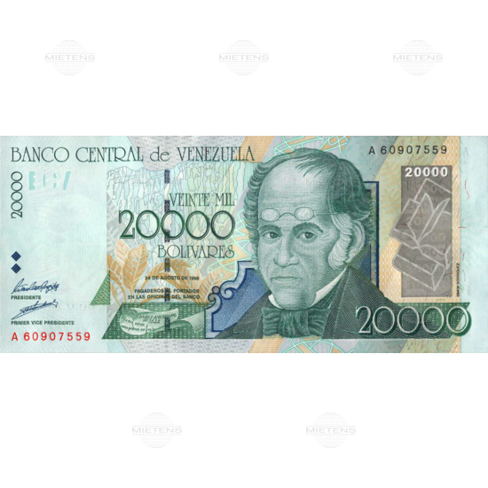 Venezuela (Republik) 20.000 Bolivares (48459) - 1