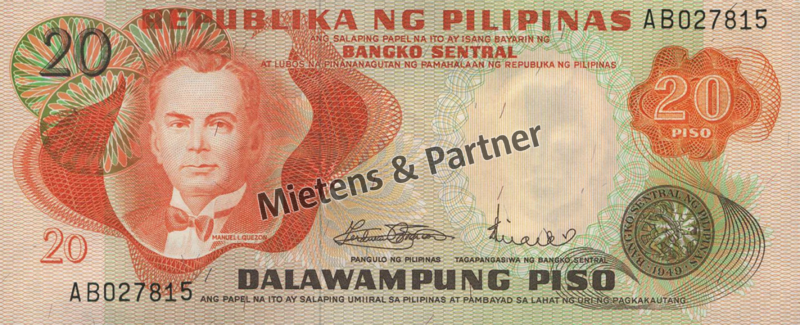 Philippinen (Vierte Philippinische Republik) 20 Piso (43752)