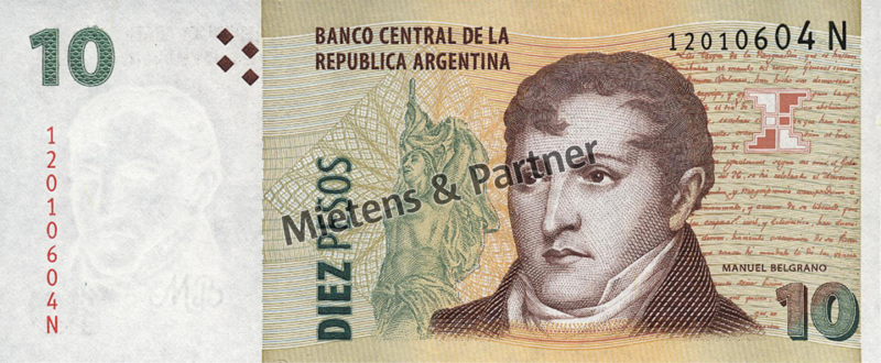Argentinien (Republik) 10 Pesos (33960)