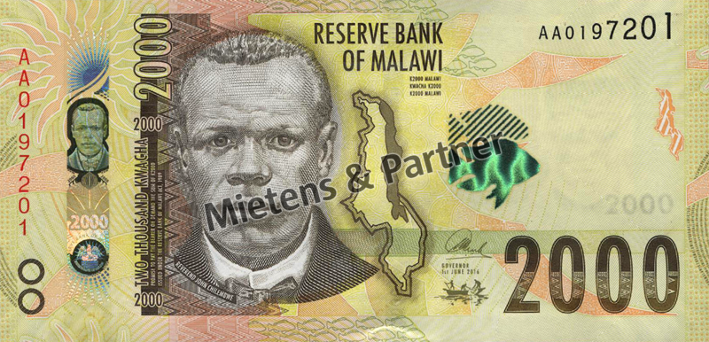 Malawi (Republik) 2.000 Kwacha (47902)
