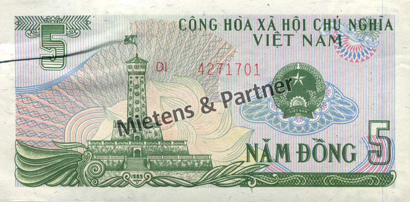 Vietnam (Sozialistische Republik) 5 Dong (29467)