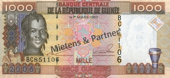 Guinea (Republic) 1.000 Francs (03303)