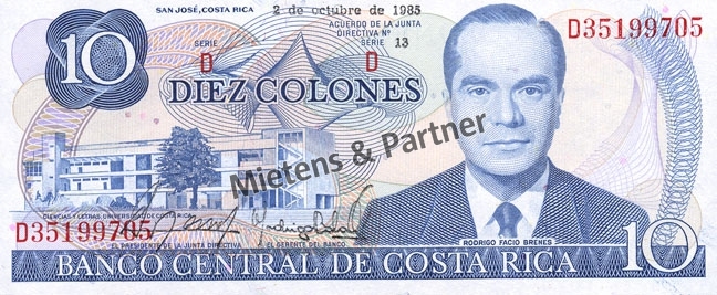 Costa Rica (Republic) 10 Colones (04260)