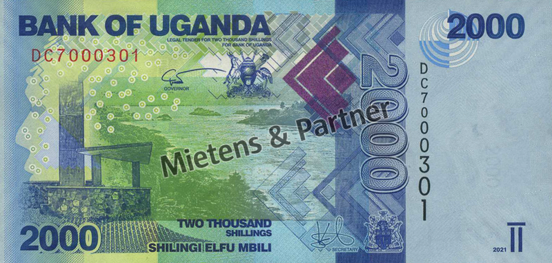 Uganda (Republic) 2.000 Shillings (65061)