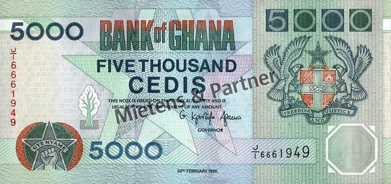Ghana (Republic) 5.000 Cedis (48968)