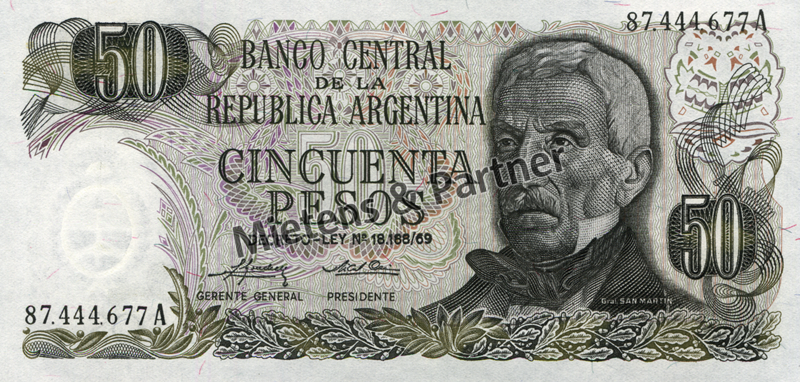 Argentina (Republic) 50 Pesos (29418)