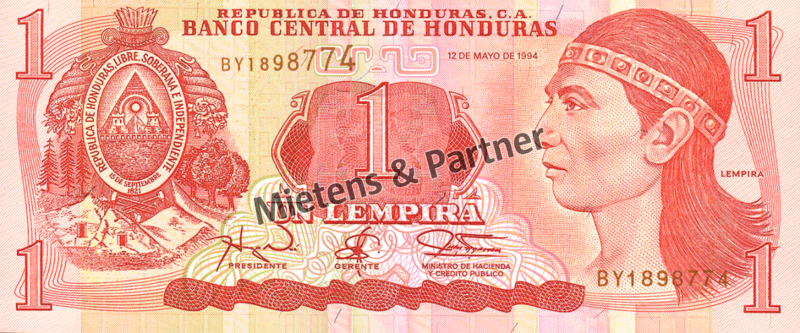 Honduras (Republic) 1 Lempira (04177)