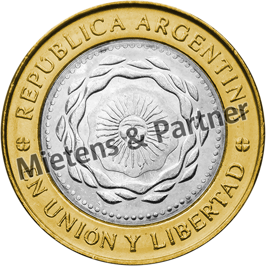 Argentina (Republic) 2 Pesos (27357)