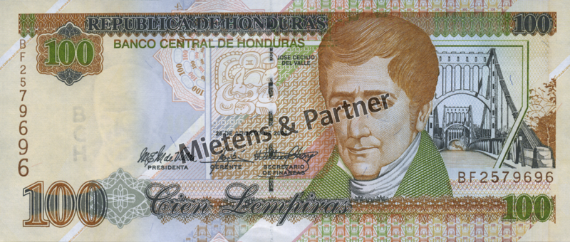 Honduras (Republic) 100 Lempiras (04190)