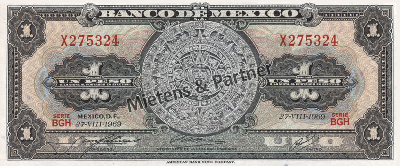 Mexico (Federal Republic) 1 Peso (04028)