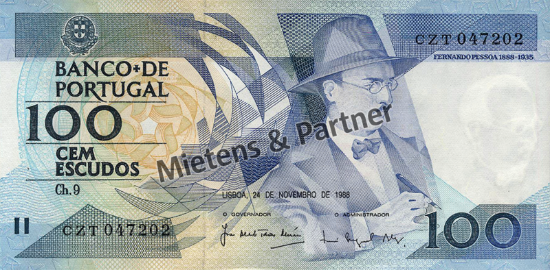Portugal (Republic) 100 Escudos (57123)