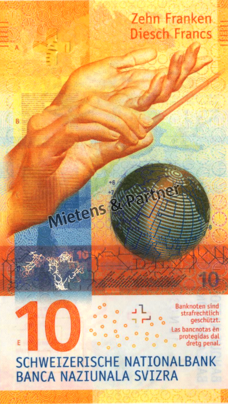 Switzerland (Republic) 10 Francs (51194)